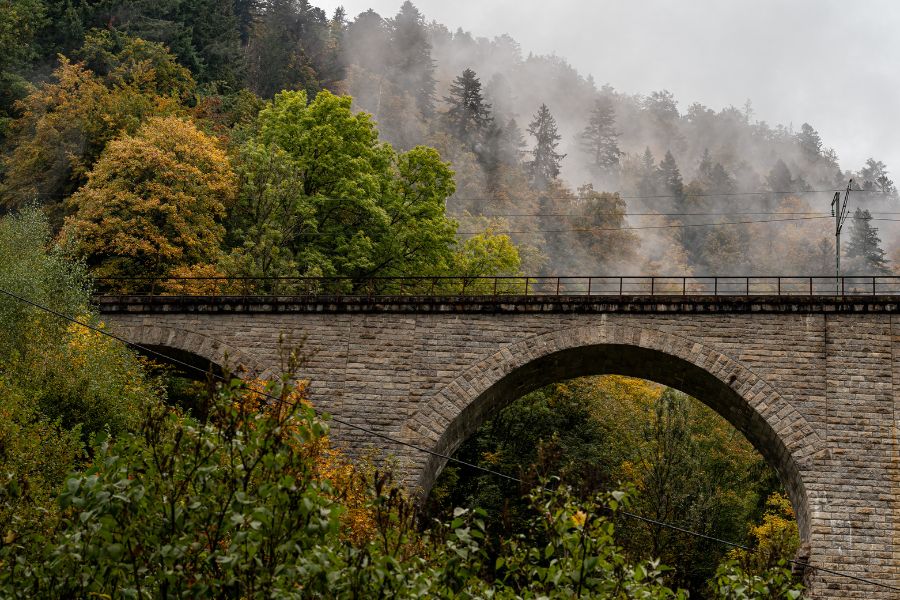 mystische Ravennaschlucht südlich von Freiburg