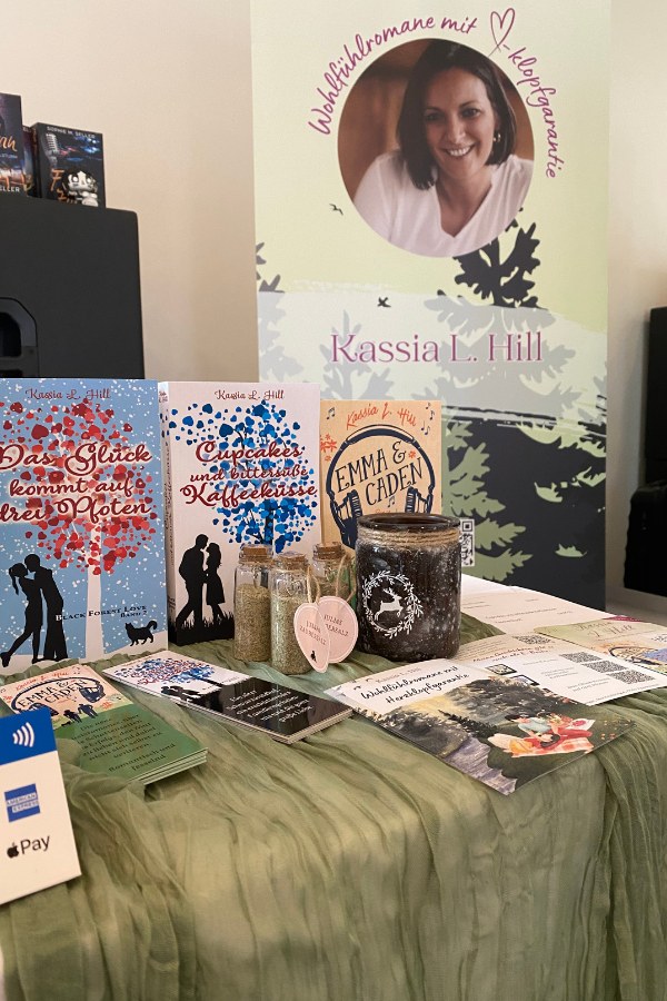 Meine Bücher am Stand