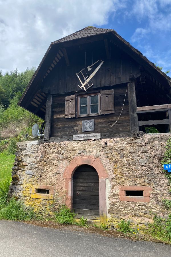 Eine wunderschöne alte Mühle.