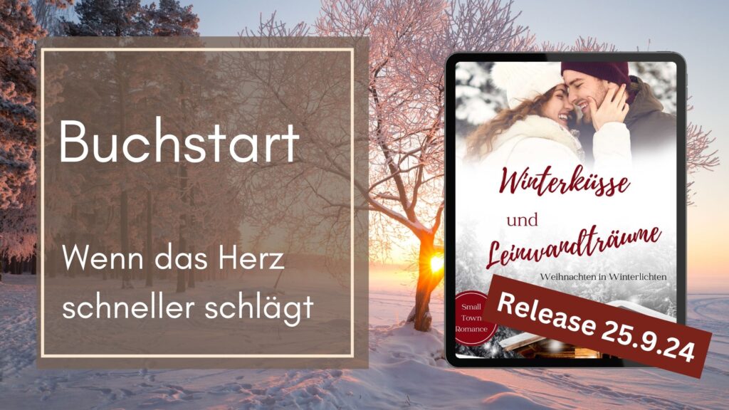 Aufregung vor dem Buchstart.